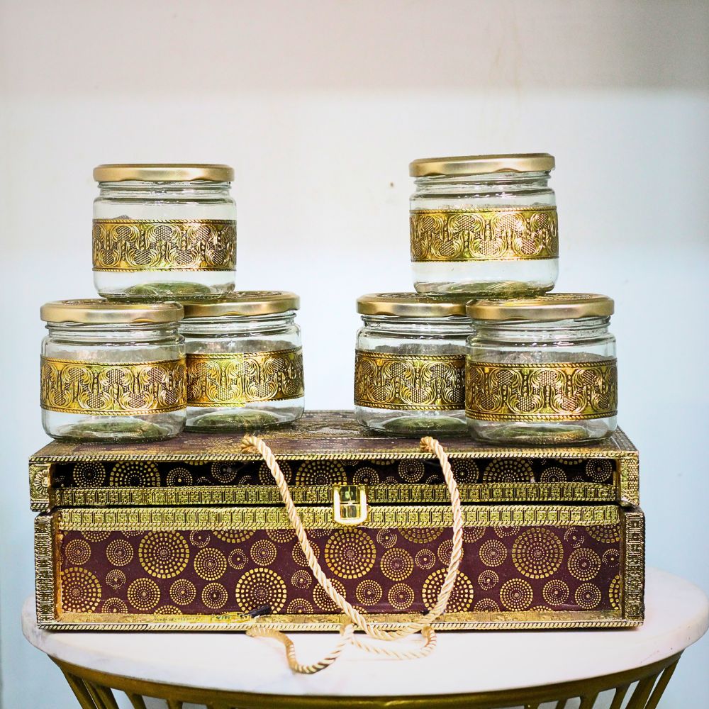 6 Jar Dry Fruit Box W/bag - 4