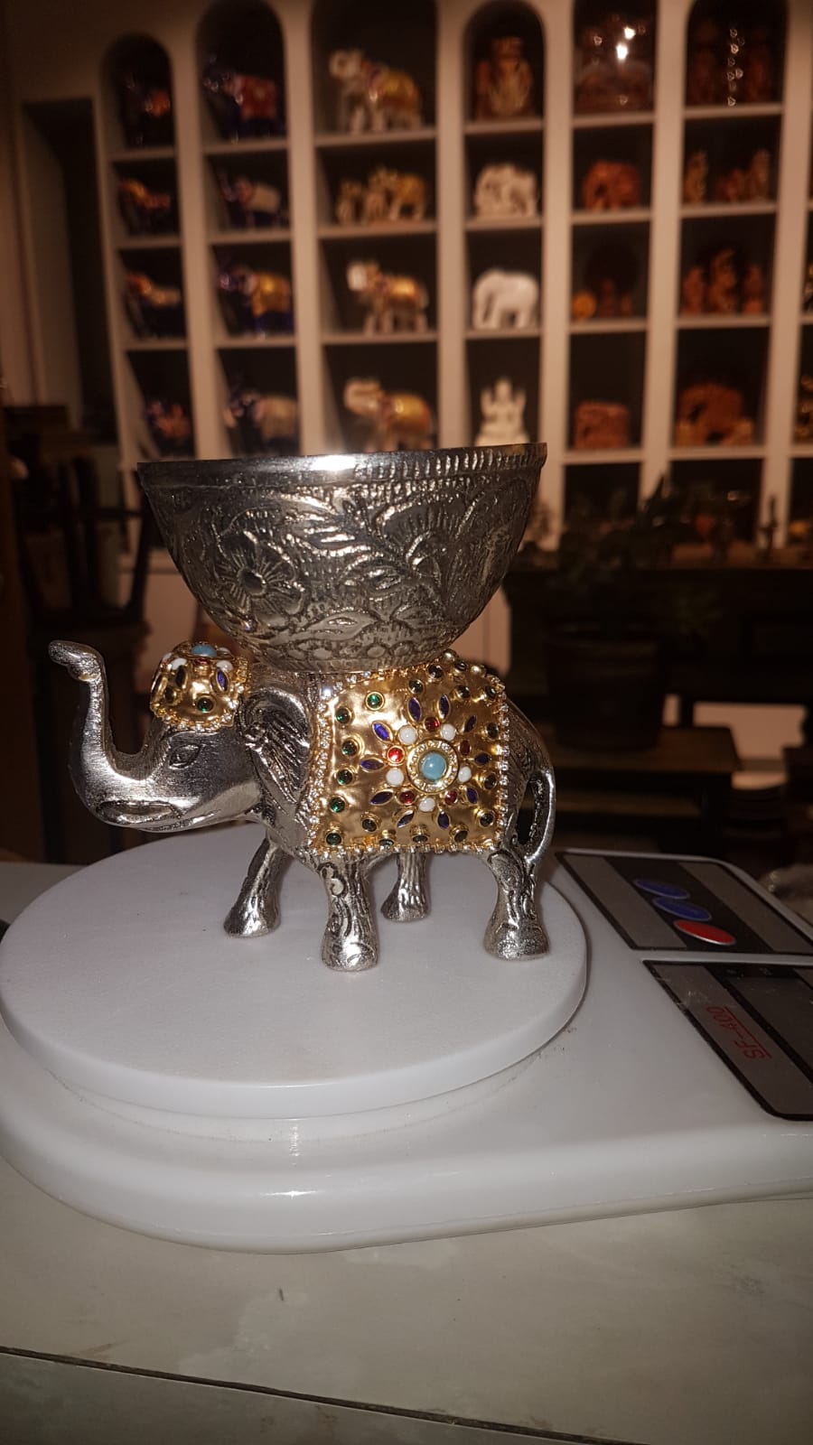 Elephant Bowl Golden Bowl