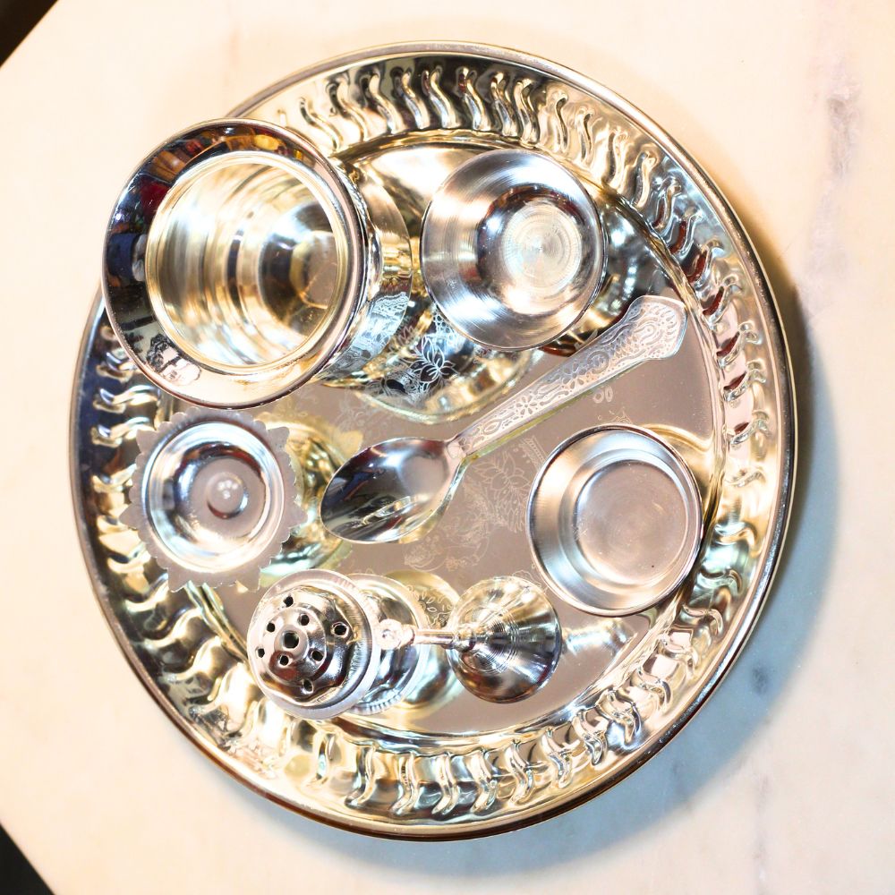 Pooja Thali Set D-lock