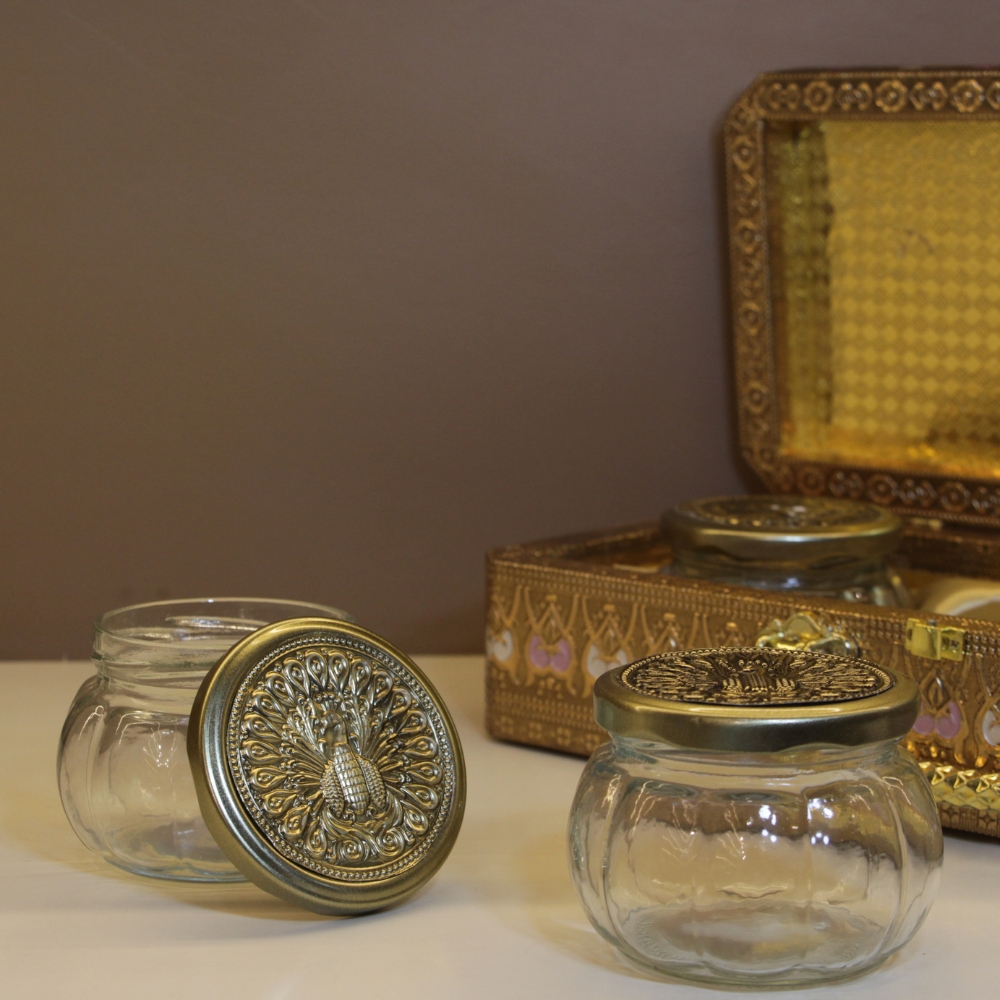 3 Jar D/f Box Hexa Golden Mina - 5