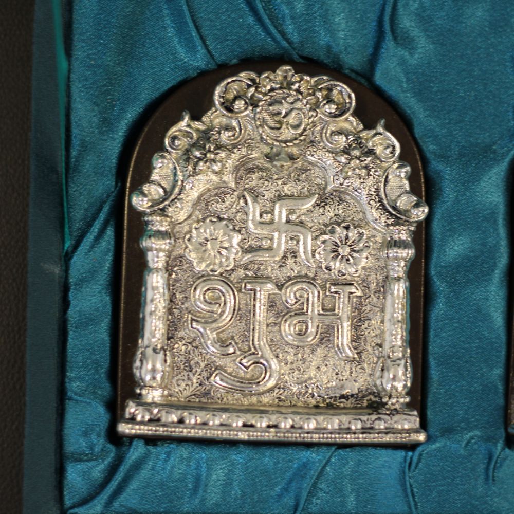 Shubh labh Silver W/box - 3