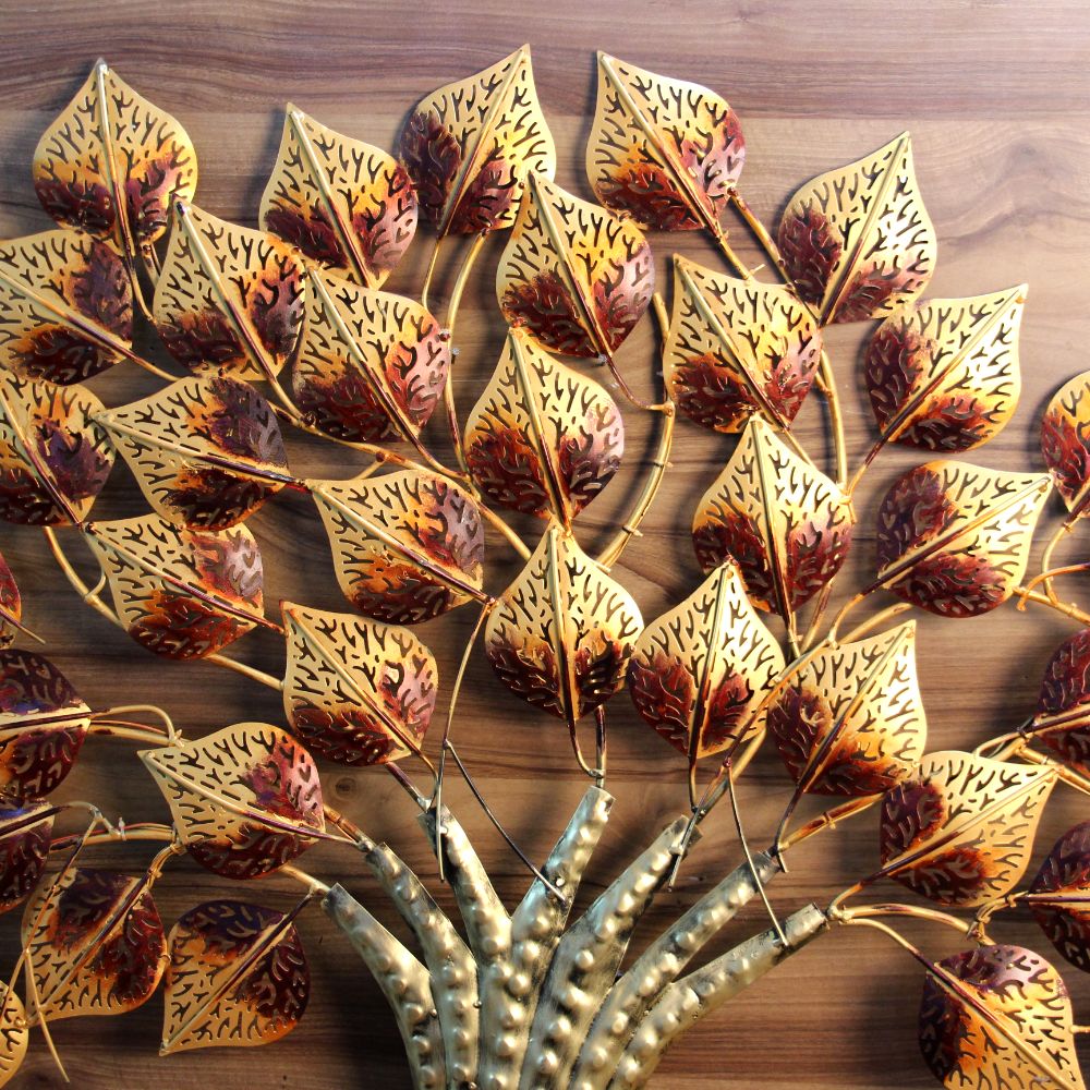 Iron Wall Decor Peepal Tree