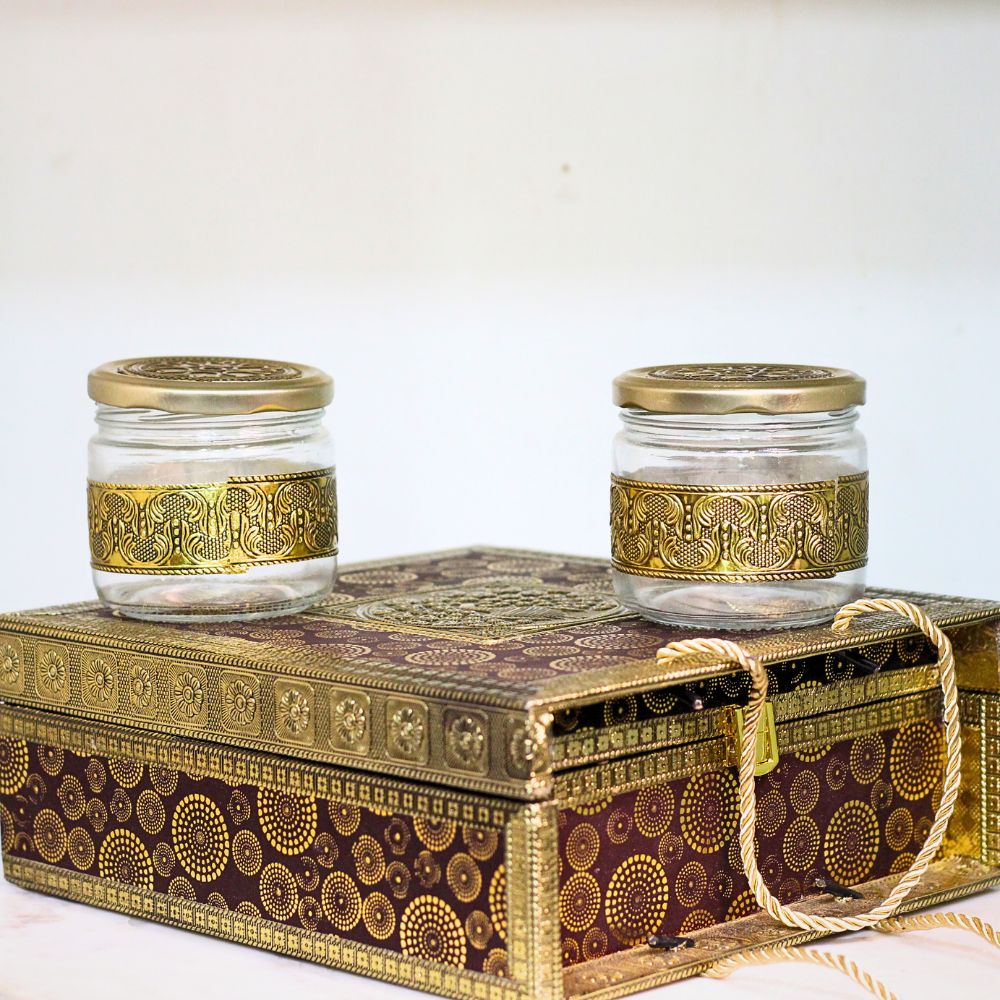 4 Jar Dry Fruit Box W/bag - 4