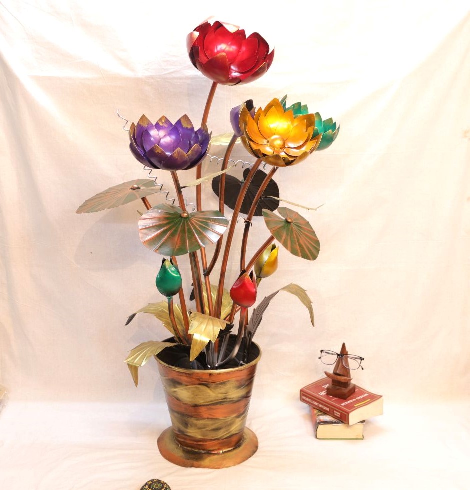 MULTI COLOUR FLOWER STAND - 4