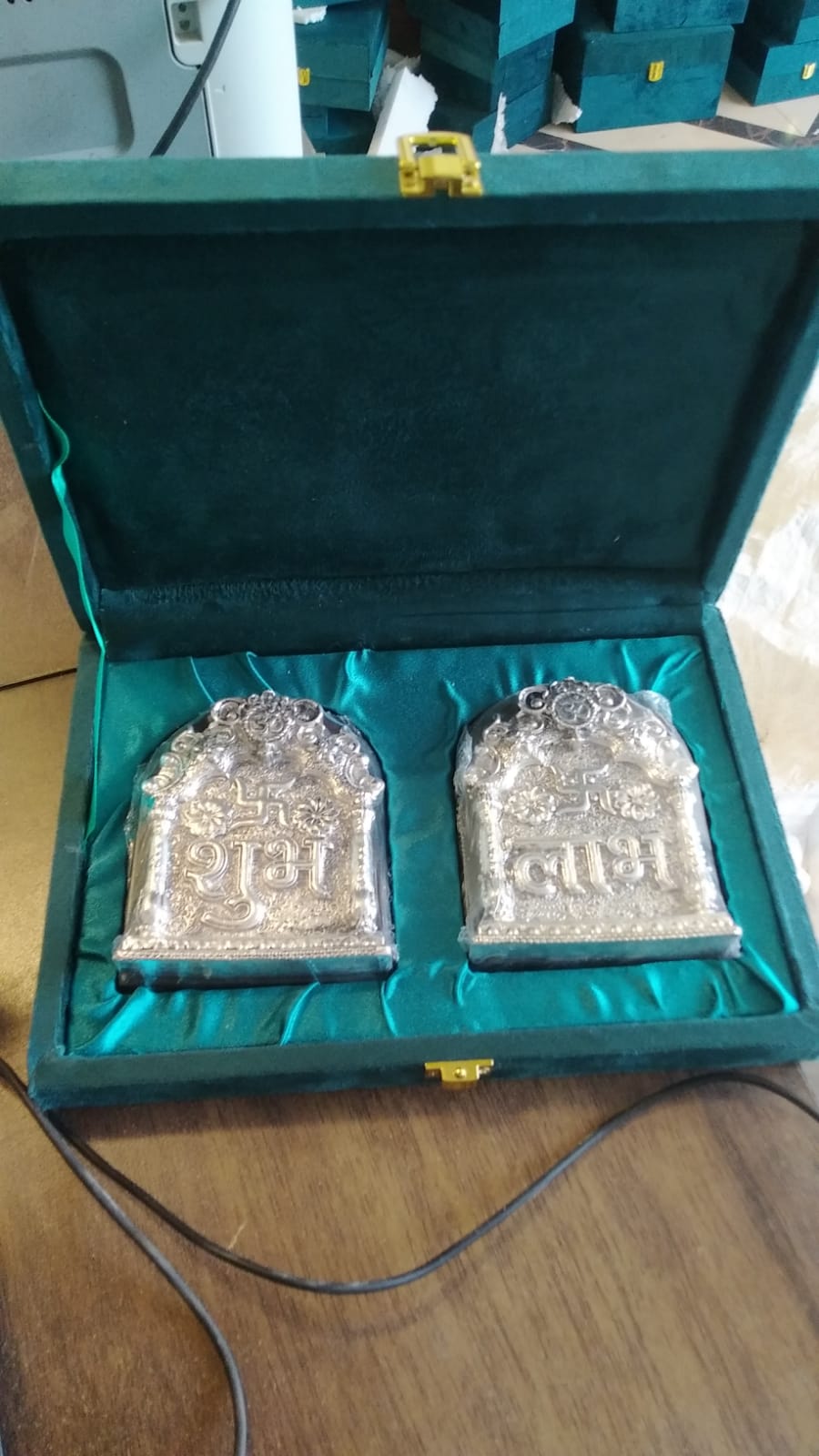 Shubh labh Silver W/box