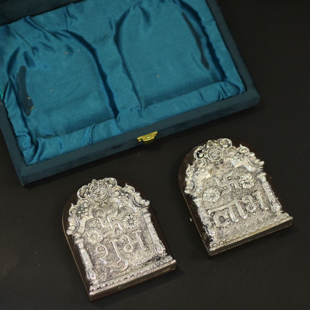 Shubh labh Silver W/box - 5