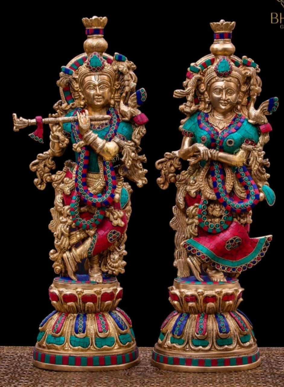 Rk Brass Statue