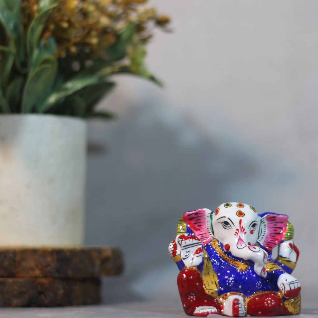 Metal Masand Ganesh 3'' - 3