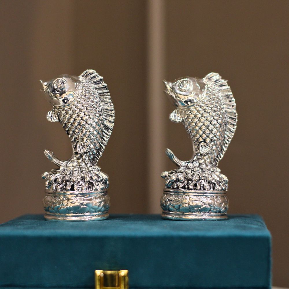 Fish Cladded With Silver Pair - 5