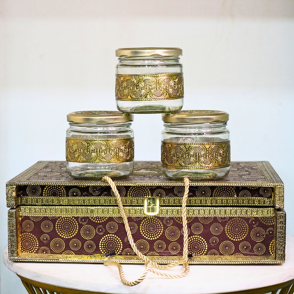 4 Jar Dry Fruit Box W/bag - 3