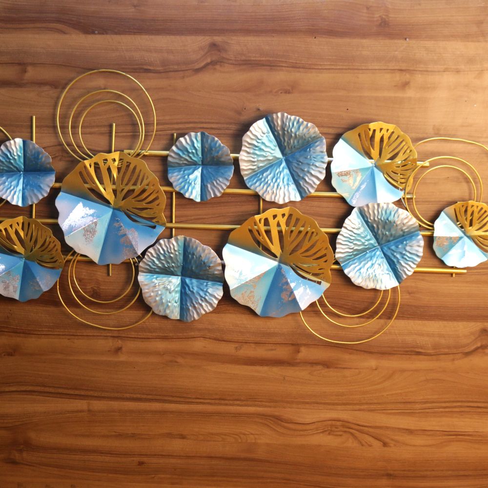 IRON WALL DECOR BLOOMING WALLART-1107