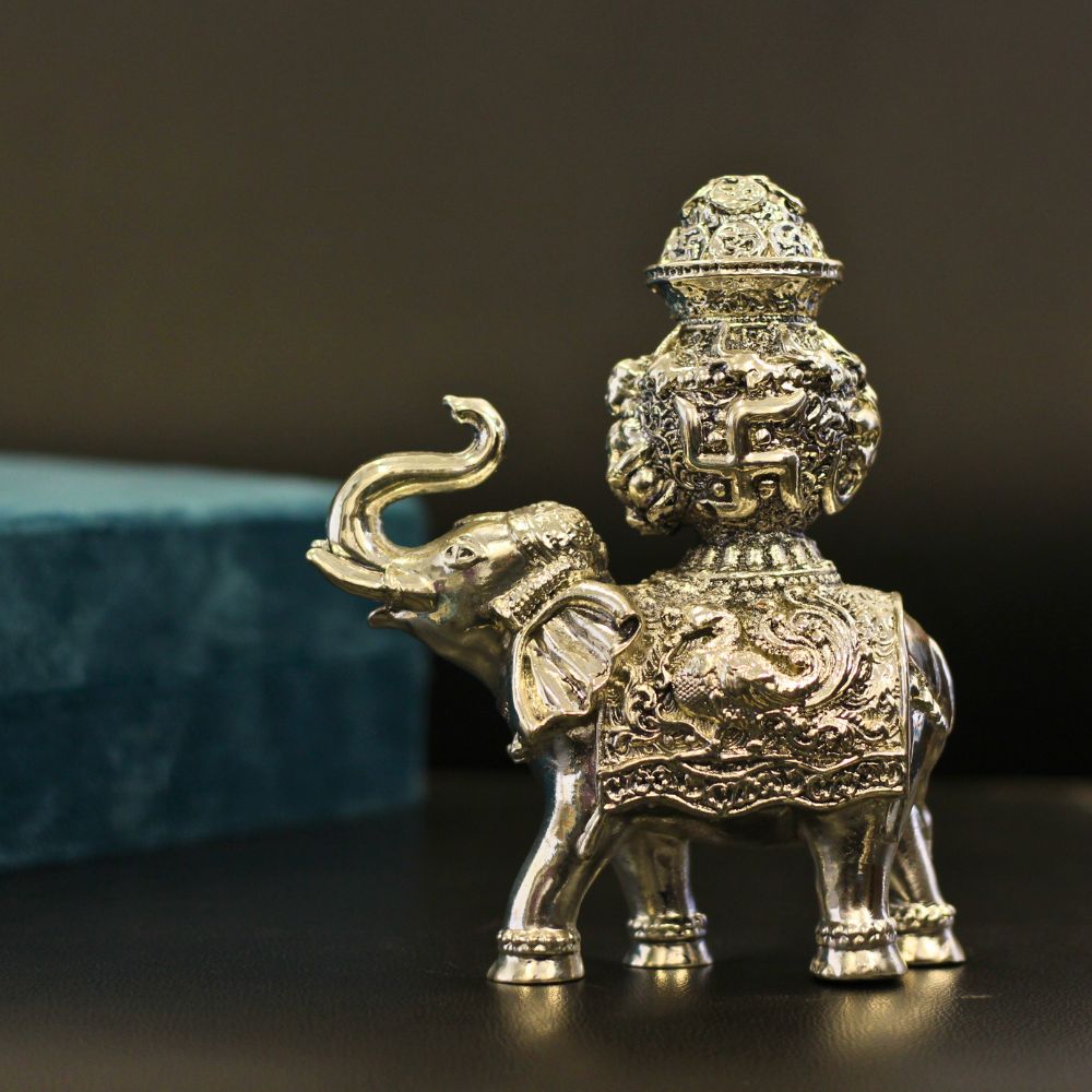 Kalash With Elephant