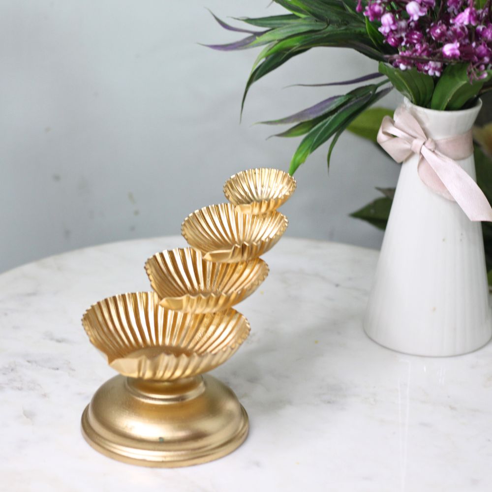 Iron Diya Fountain Small - 4