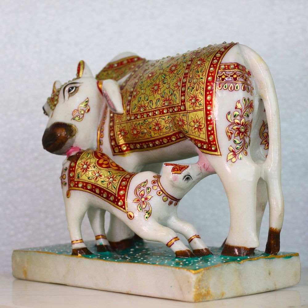 Marble Cow And Calf - 3