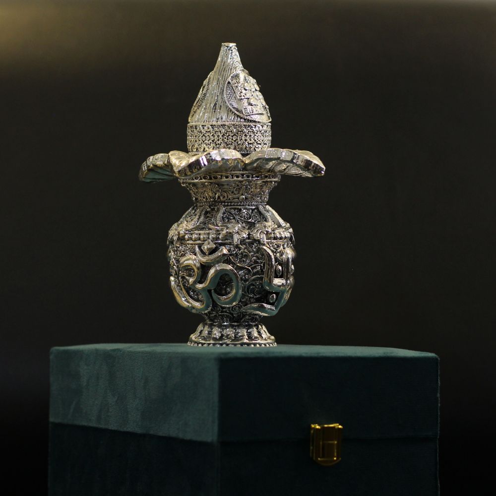 Resin Kalash With Nariyal - 7