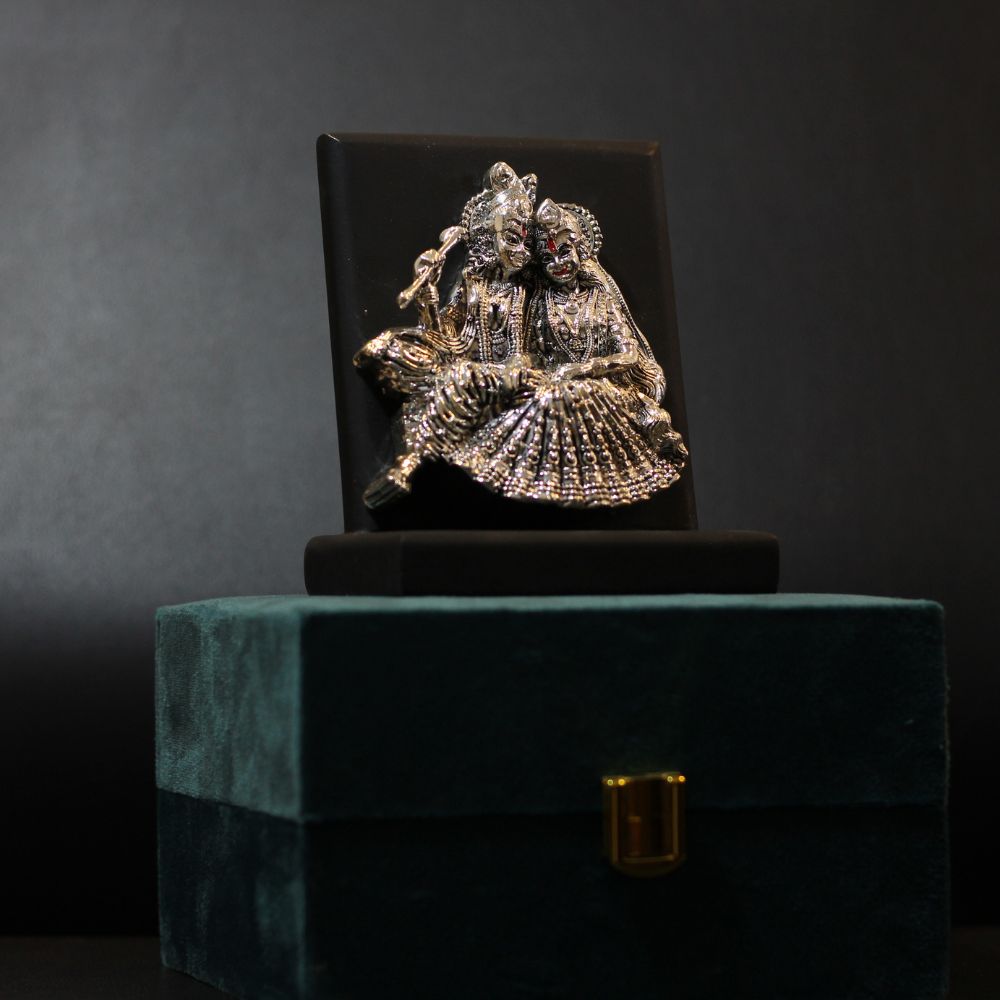 Radha Krishna JI 4'' W/box - 5
