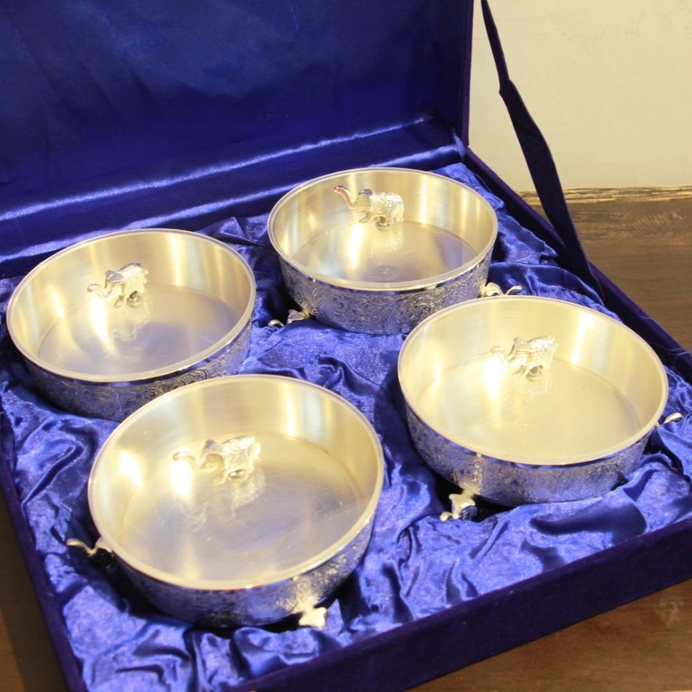 4Pc Big Elephant Bowl - 4