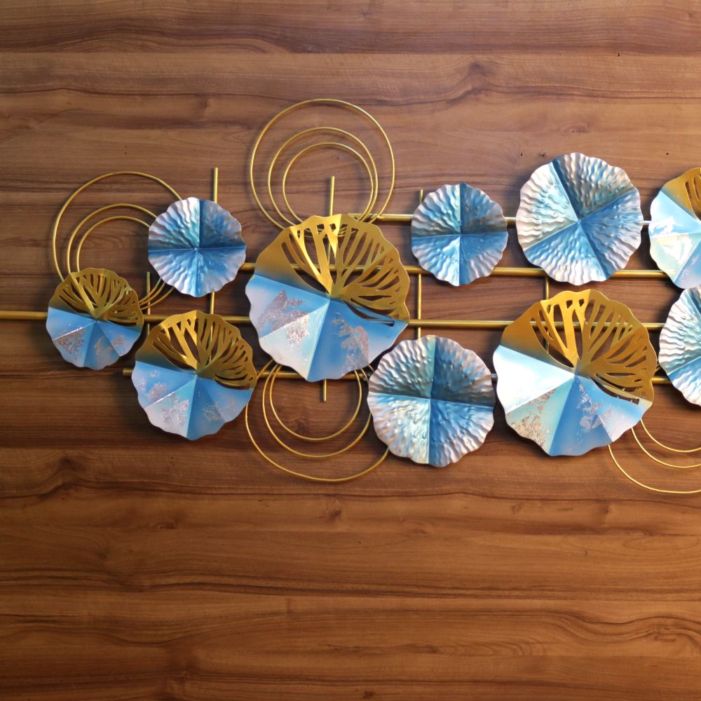 IRON WALL DECOR BLOOMING WALLART-1107 - 3