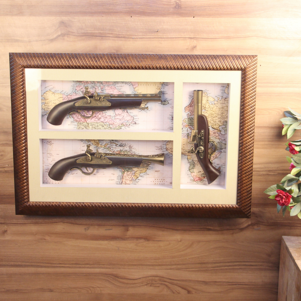 Gun With Frame