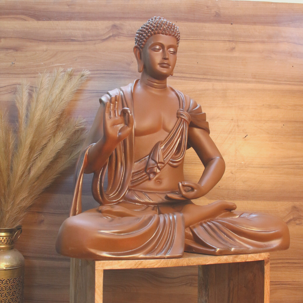 1242C Big Aashirwad Buddha Statue 1242C - 5