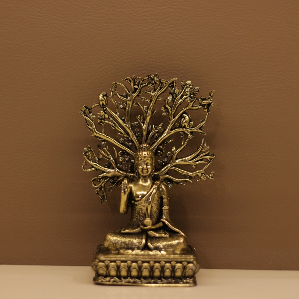 Brass Buddha Tree