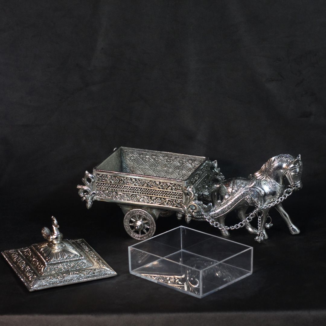 Metal Horse Cart New - 4