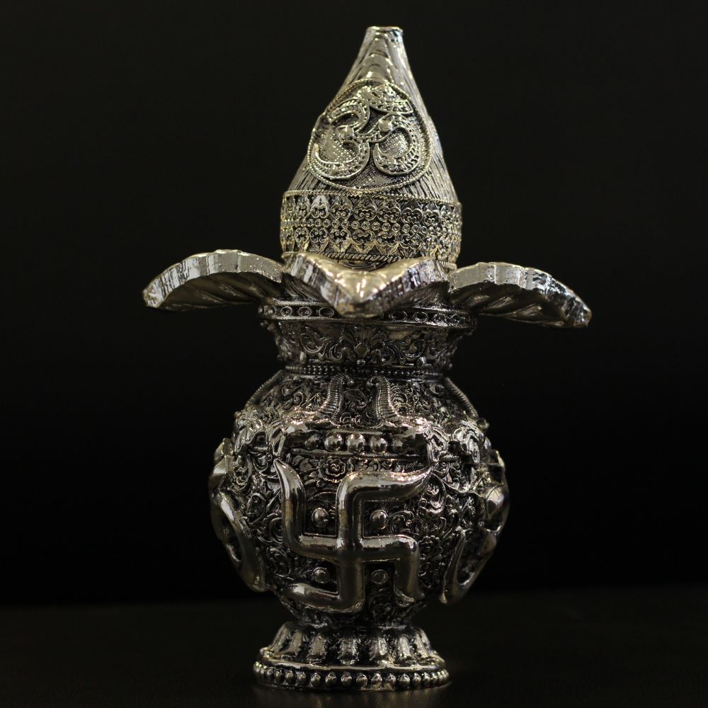 Resin Kalash With Nariyal - 8
