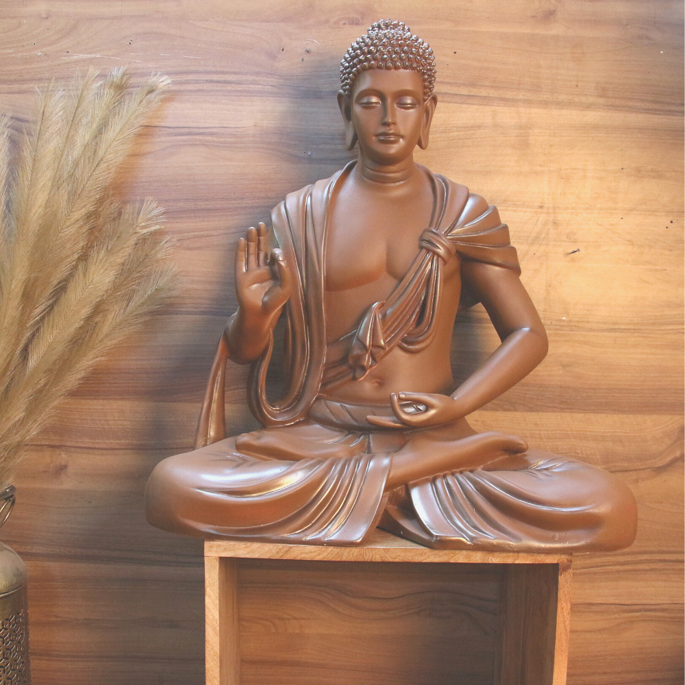 1242C Big Aashirwad Buddha Statue 1242C