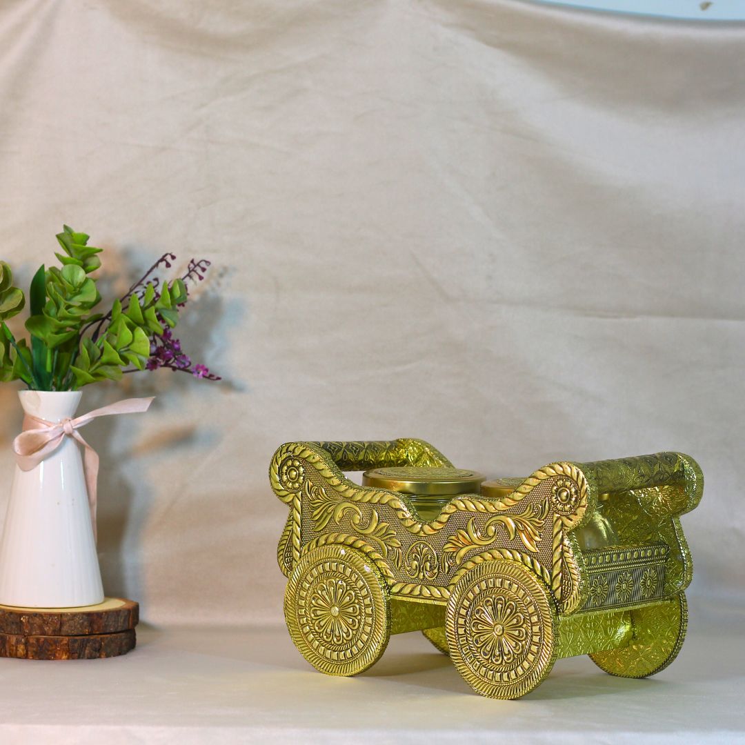 2 Jar Dryfruit Box Trolly - 6