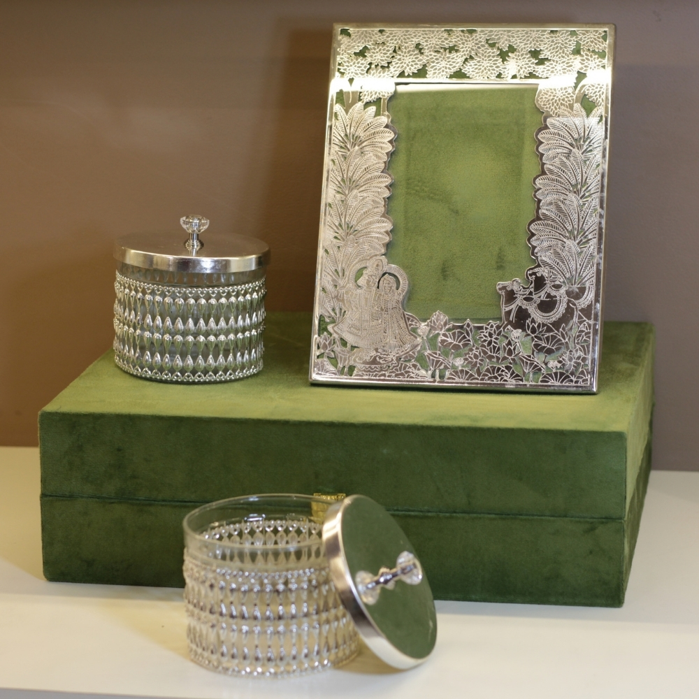 Photo Frame 2 Jar W/b