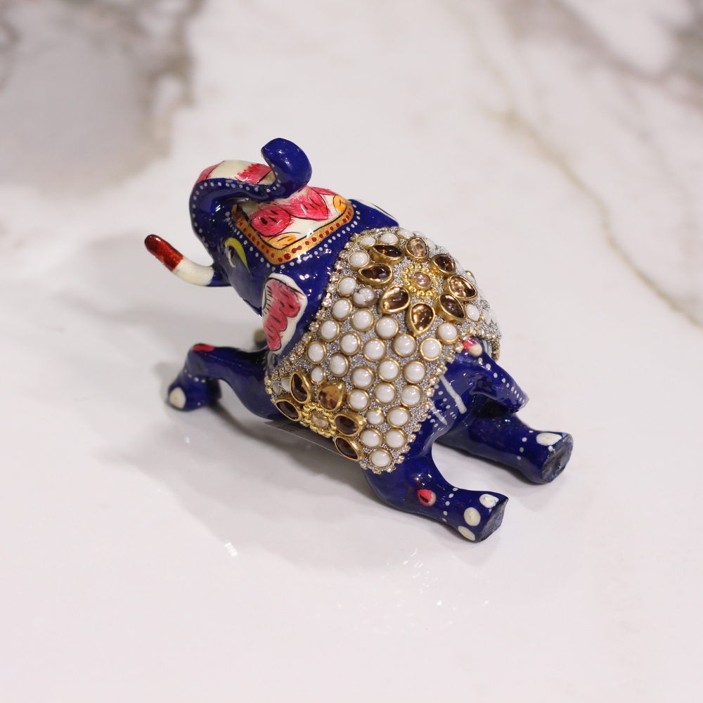 Sitting Elephant Stone 4''