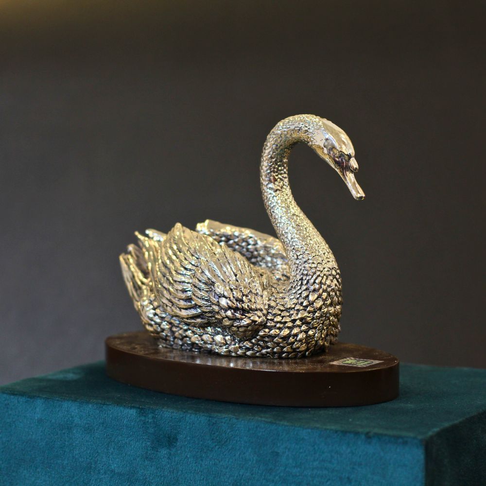Duck Clad With Silver W/box