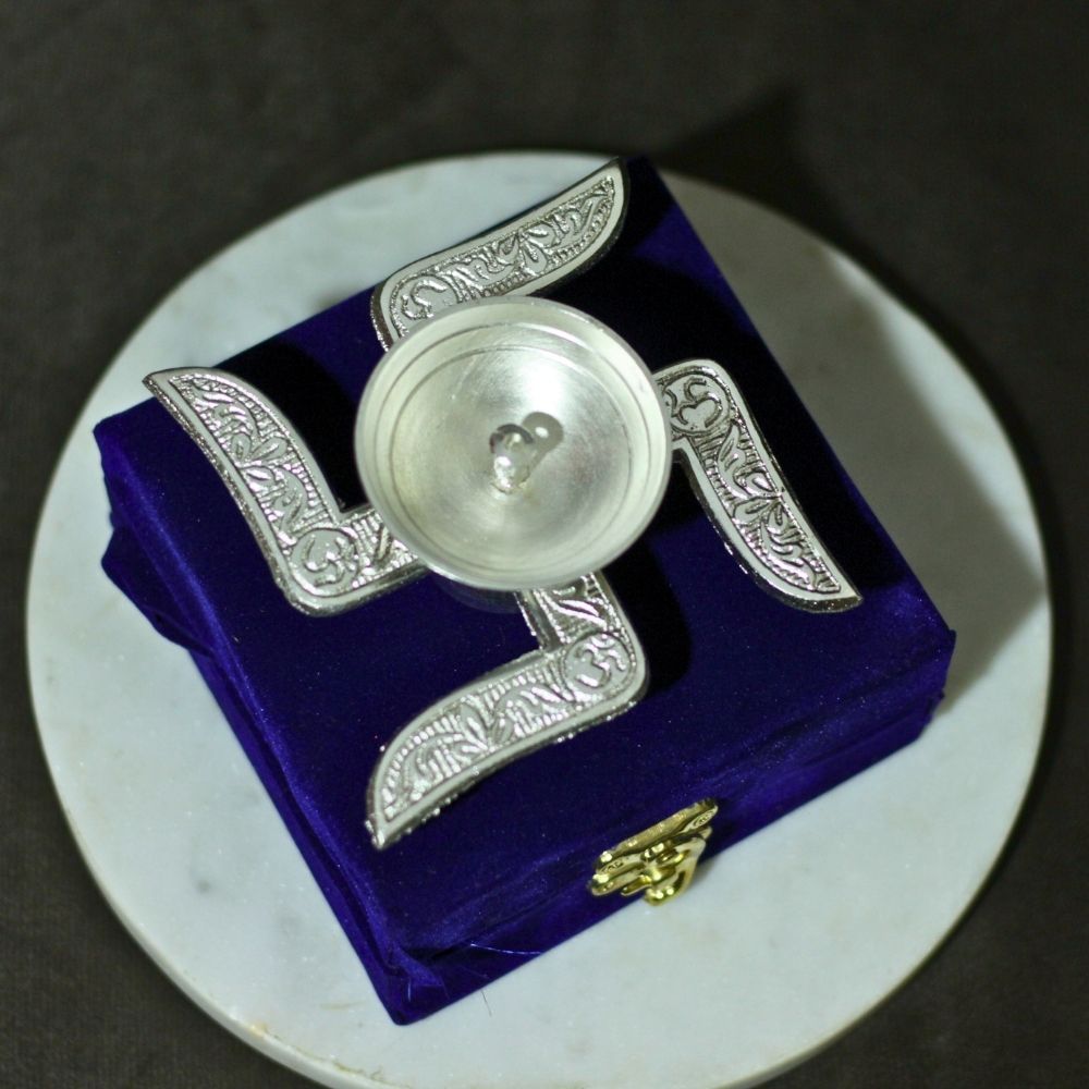 Swastik Diya With Box - 7