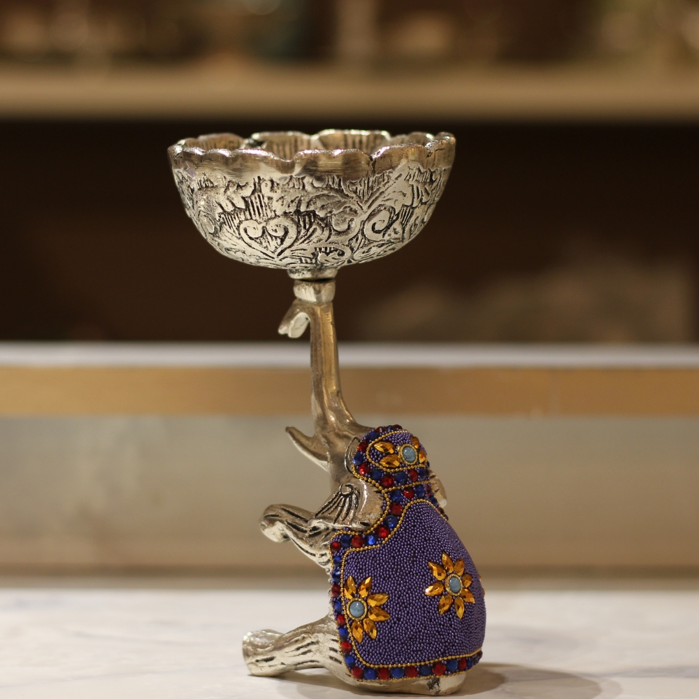 Elephant Bowl Single Purple - 5