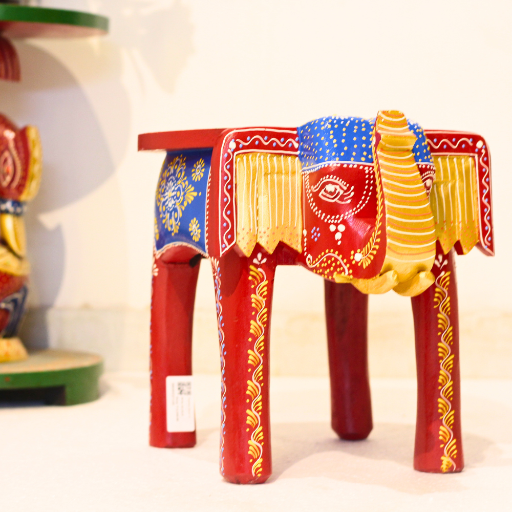 Elephant Stool 12'' - 4