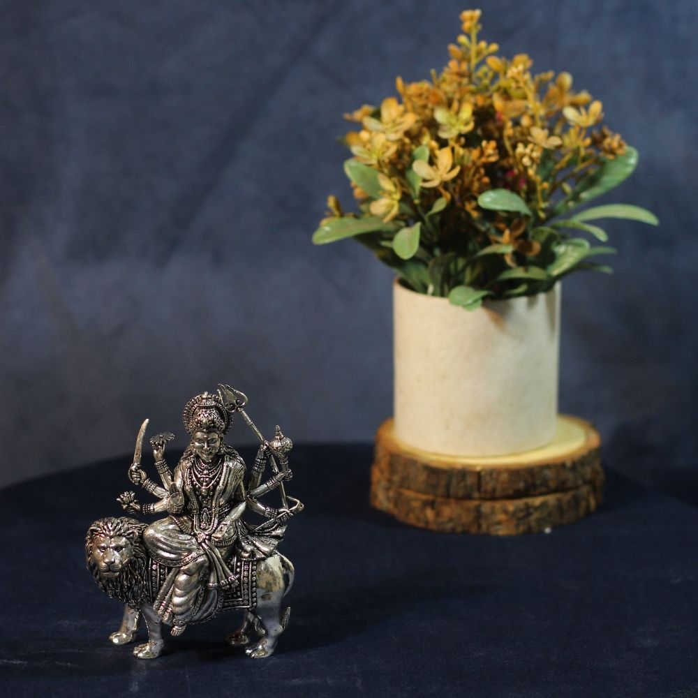 Brass Durga Maa Small - 5