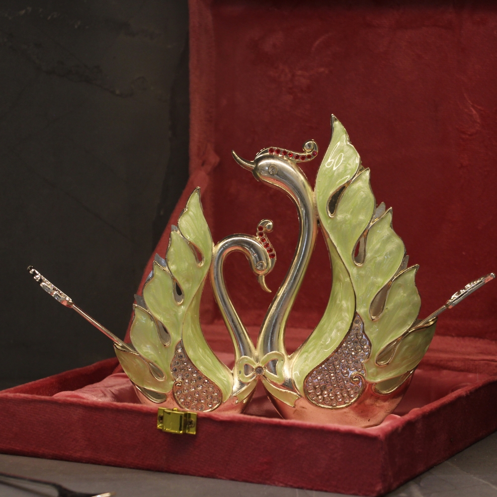German Silver Duck Spoon W/b - 5
