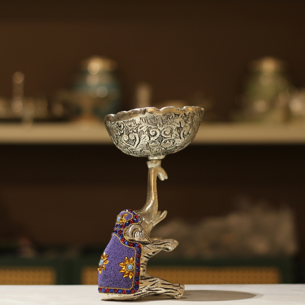 Elephant Bowl Single Purple