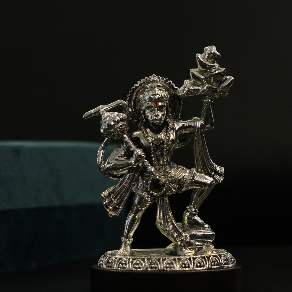 Hanuman Ji Silver W/box - 5