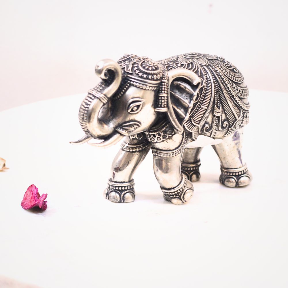 Brass Elephant 4''
