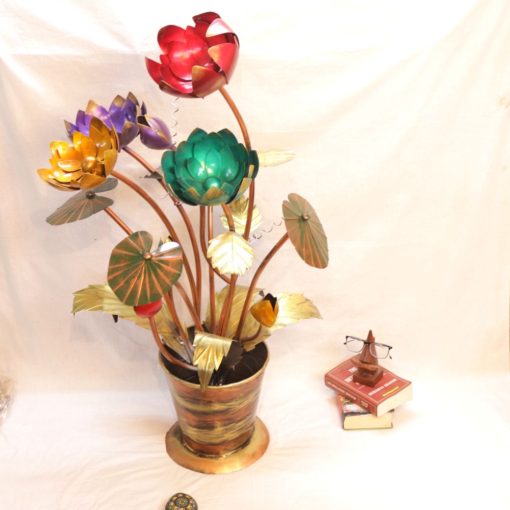 MULTI COLOUR FLOWER STAND