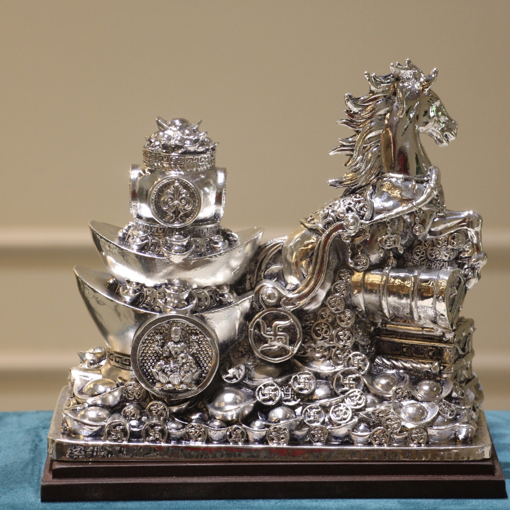 Horse Money Clad Silver W/b - 4