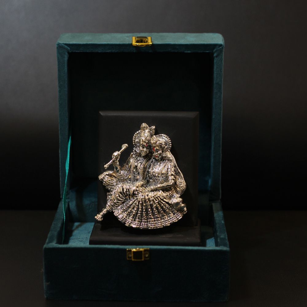 Radha Krishna JI 4'' W/box