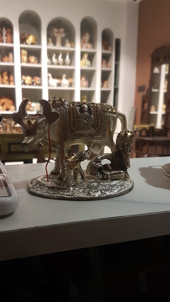 Small Cow Golden Work