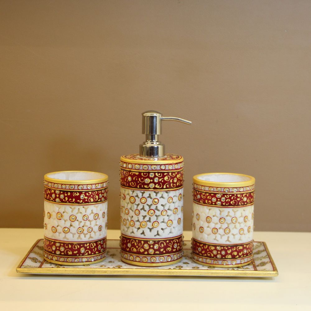 Marble Bathroom Set - 3