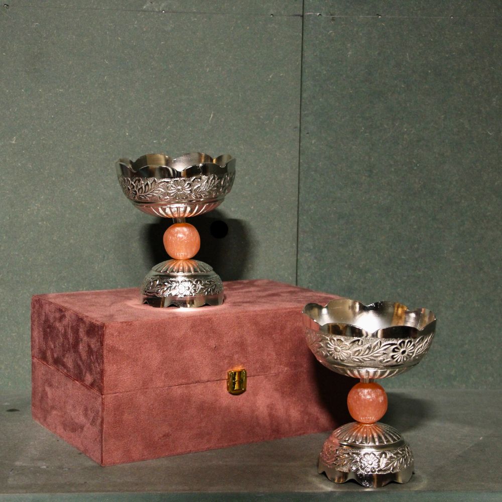 Emboss Bowl Set Of 2 W/box - 4