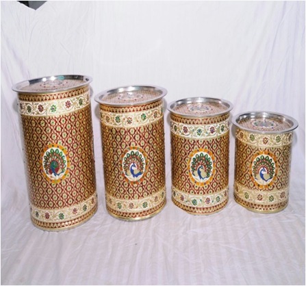 Meenakari Tanki Set Of 4