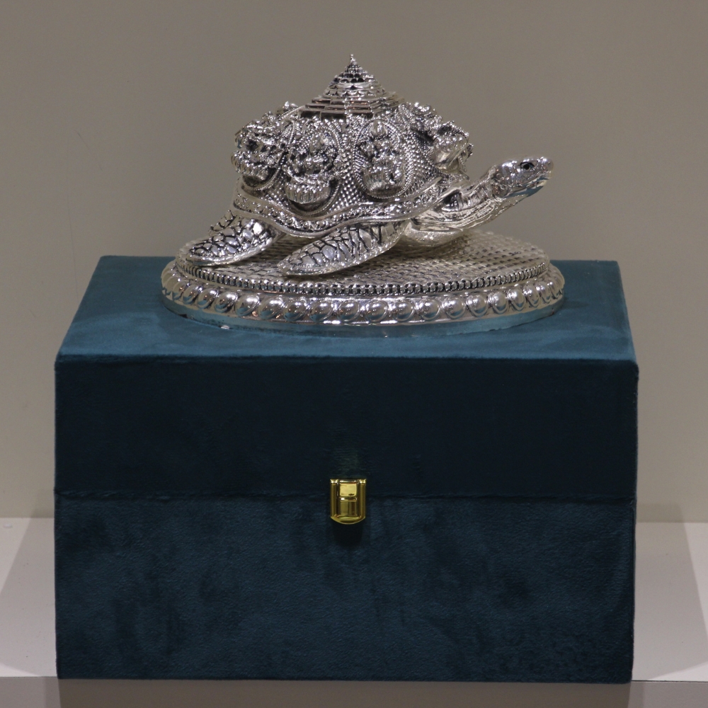 Tortoise Asthalaxmi Big Silver