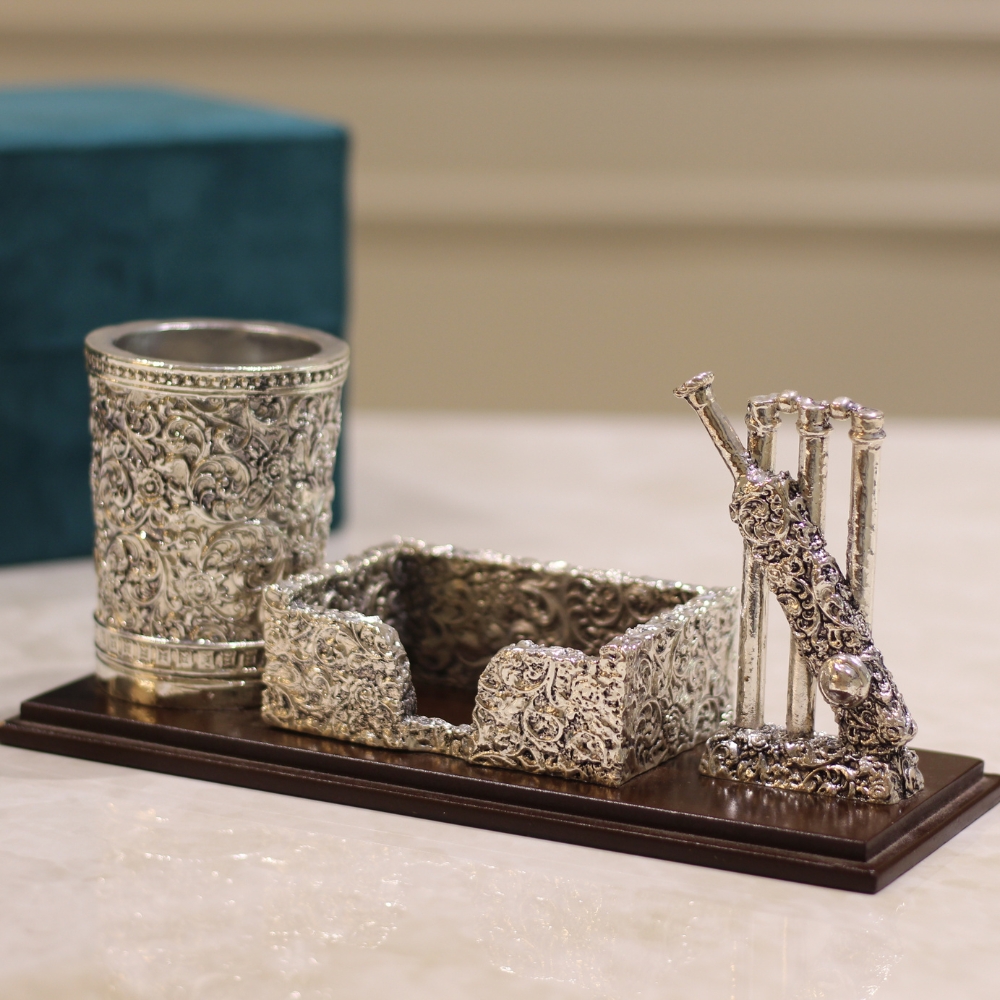 Pen Stand Card Holder/ Wicket
