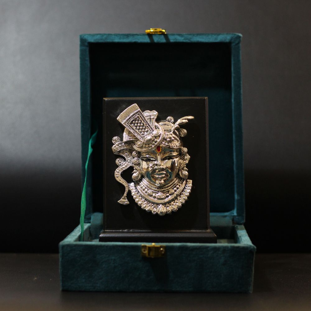 Shrinath JI 4'' SIlver W/box - 8